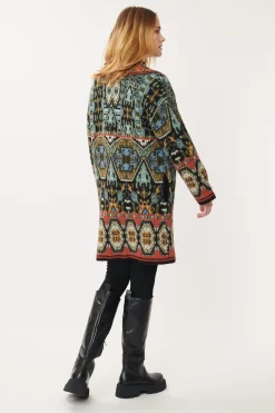 Cheap Gilet ouvert Jacquard LANA La Maille|Les Gilets, Cardigans & Pulls