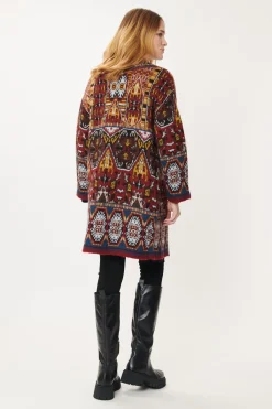 Cheap Gilet ouvert Jacquard LANA La Maille|Les Gilets, Cardigans & Pulls