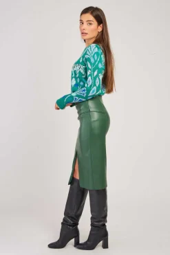 Sale Jupe crayon en similicuir GERTRUDE Les Jupes & Pantalons