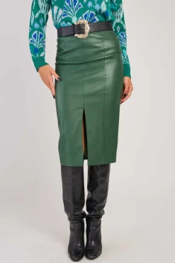 Sale Jupe crayon en similicuir GERTRUDE Les Jupes & Pantalons