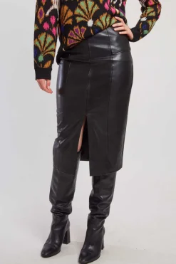 Sale Jupe crayon en similicuir GERTRUDE Les Jupes & Pantalons