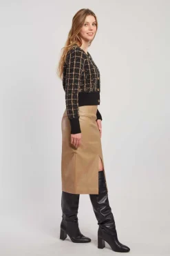 Sale Jupe crayon en similicuir GERTRUDE Les Jupes & Pantalons