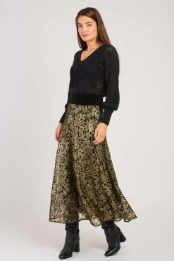 Best Jupe longue en dentelle GIACINTA Les Jupes & Pantalons