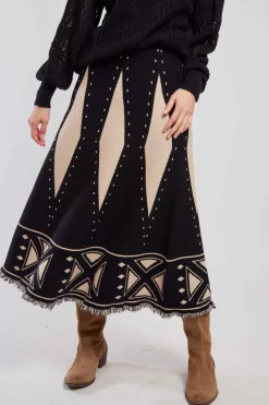Flash Sale Jupe longue en maille GELSOMINA Les Jupes & Pantalons