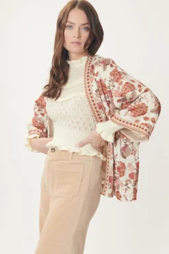 Clearance Kimono imprimé CHLOE Les Manteaux, Vestes & Doudounes