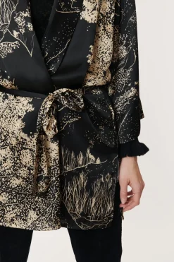 Flash Sale Kimono Paysage Imprimé CELINE Les Manteaux, Vestes & Doudounes