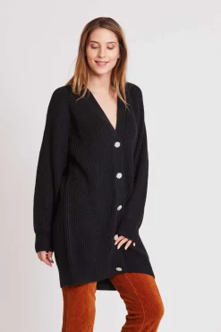 Cheap Long cardigan uni CARACAS La Maille|Les Gilets, Cardigans & Pulls