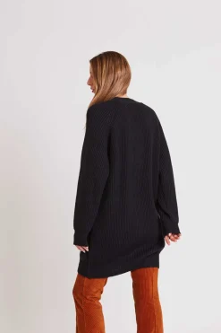 Cheap Long cardigan uni CARACAS La Maille|Les Gilets, Cardigans & Pulls