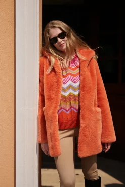 Cheap Manteau en fausse fourrure CARLY Les Manteaux, Vestes & Doudounes