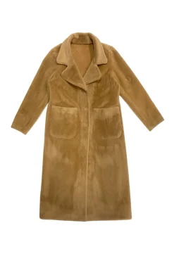 Hot Manteau long réversible en fausse fourrure LUDMILLA Les Manteaux, Vestes & Doudounes