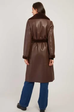 New Manteau long réversible fausse fourrure LENNA Les Manteaux, Vestes & Doudounes