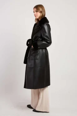 New Manteau long réversible fausse fourrure LENNA Les Manteaux, Vestes & Doudounes