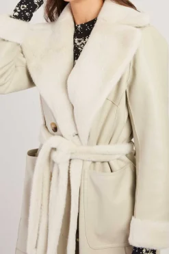 New Manteau long réversible fausse fourrure LENNA Les Manteaux, Vestes & Doudounes