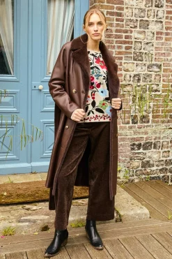 New Manteau long réversible fausse fourrure LENNA Les Manteaux, Vestes & Doudounes