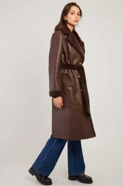 New Manteau long réversible fausse fourrure LENNA Les Manteaux, Vestes & Doudounes