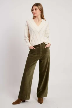 Discount Pantalon ample en velours côtelé RAINBOW Les Jupes & Pantalons