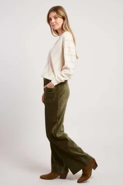 Discount Pantalon ample en velours côtelé RAINBOW Les Jupes & Pantalons