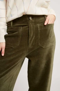 Discount Pantalon ample en velours côtelé RAINBOW Les Jupes & Pantalons