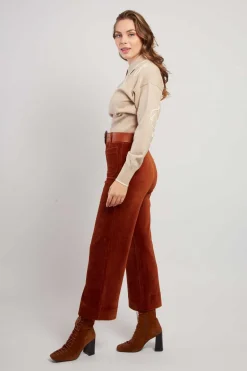 Discount Pantalon ample en velours côtelé RAINBOW Les Jupes & Pantalons