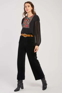 Discount Pantalon ample en velours côtelé RAINBOW Les Jupes & Pantalons