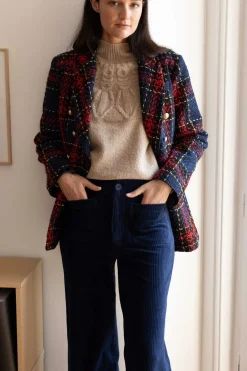 Discount Pantalon ample en velours côtelé RAINBOW Les Jupes & Pantalons