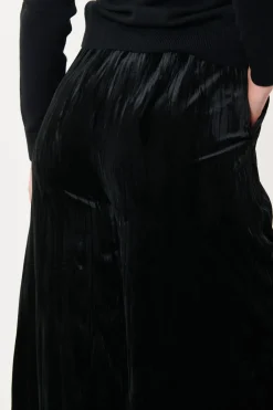 Best Sale Pantalon Ample Velours Frappé NELLY Les Jupes & Pantalons