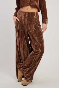 Online Pantalon large en velours côtelé RALLYE Les Jupes & Pantalons