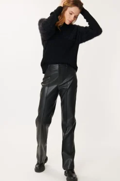 Hot Pantalon Similicuir 7/8 - NADIA Les Jupes & Pantalons