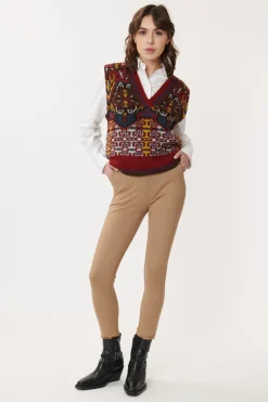 Outlet Pantalon Slim Stretch NEFERTITI Les Jupes & Pantalons