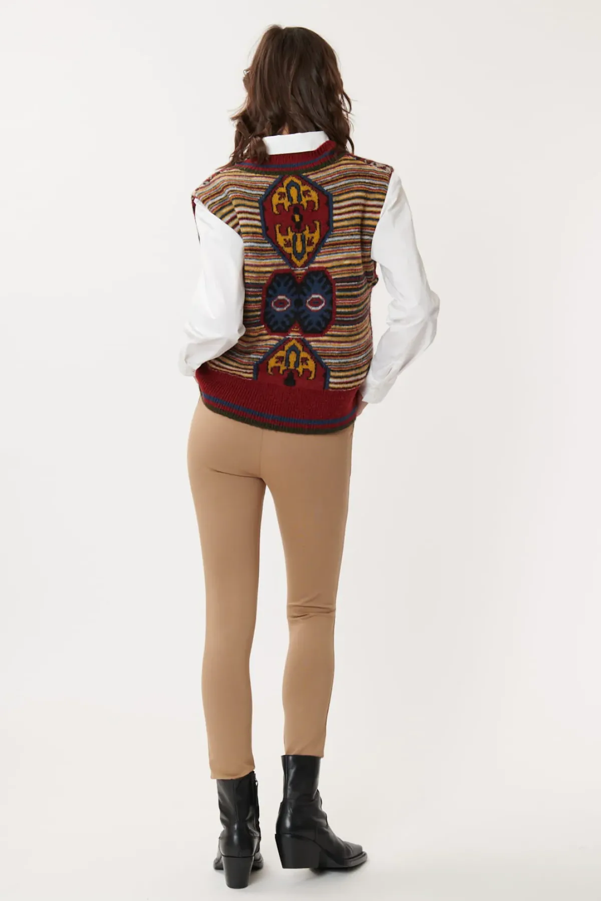 Outlet Pantalon Slim Stretch NEFERTITI Les Jupes & Pantalons