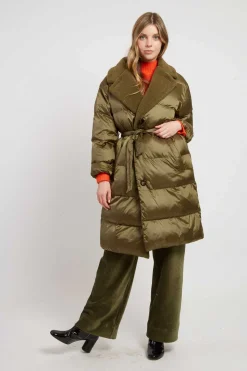 Discount Parka longue ceinturé EKATARINA Les Manteaux, Vestes & Doudounes