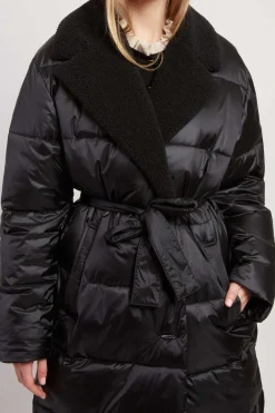 Discount Parka longue ceinturé EKATARINA Les Manteaux, Vestes & Doudounes