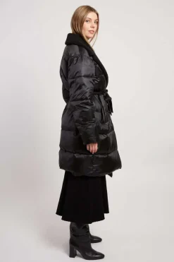 Discount Parka longue ceinturé EKATARINA Les Manteaux, Vestes & Doudounes