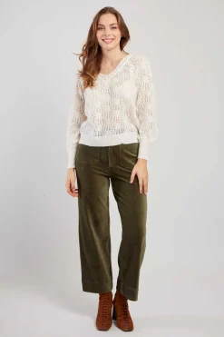 Best Sale Pull en maille ajourée CAPUCINE La Maille|Les Gilets, Cardigans & Pulls