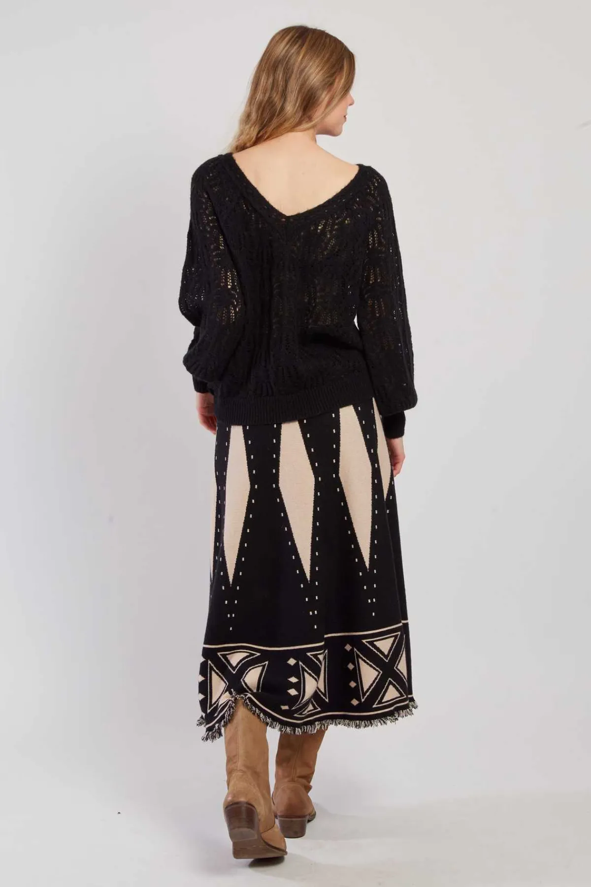 Best Sale Pull en maille ajourée CAPUCINE La Maille|Les Gilets, Cardigans & Pulls