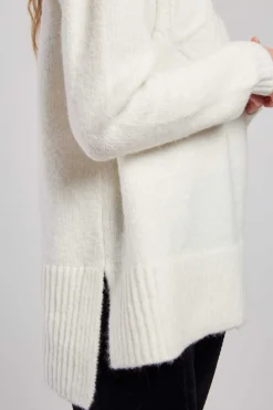 Flash Sale Pull en maille col montant CARAMEL La Maille|Les Gilets, Cardigans & Pulls