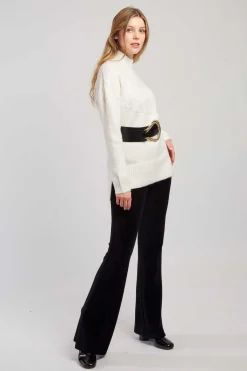 Flash Sale Pull en maille col montant CARAMEL La Maille|Les Gilets, Cardigans & Pulls