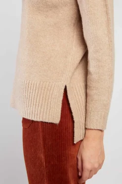 Flash Sale Pull en maille col montant CARAMEL La Maille|Les Gilets, Cardigans & Pulls