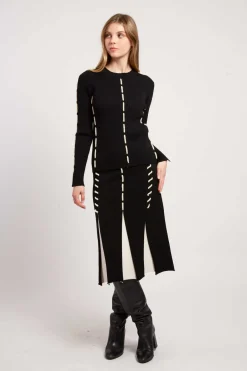 Sale Pull en maille col rond CALYPSO La Maille|Les Gilets, Cardigans & Pulls