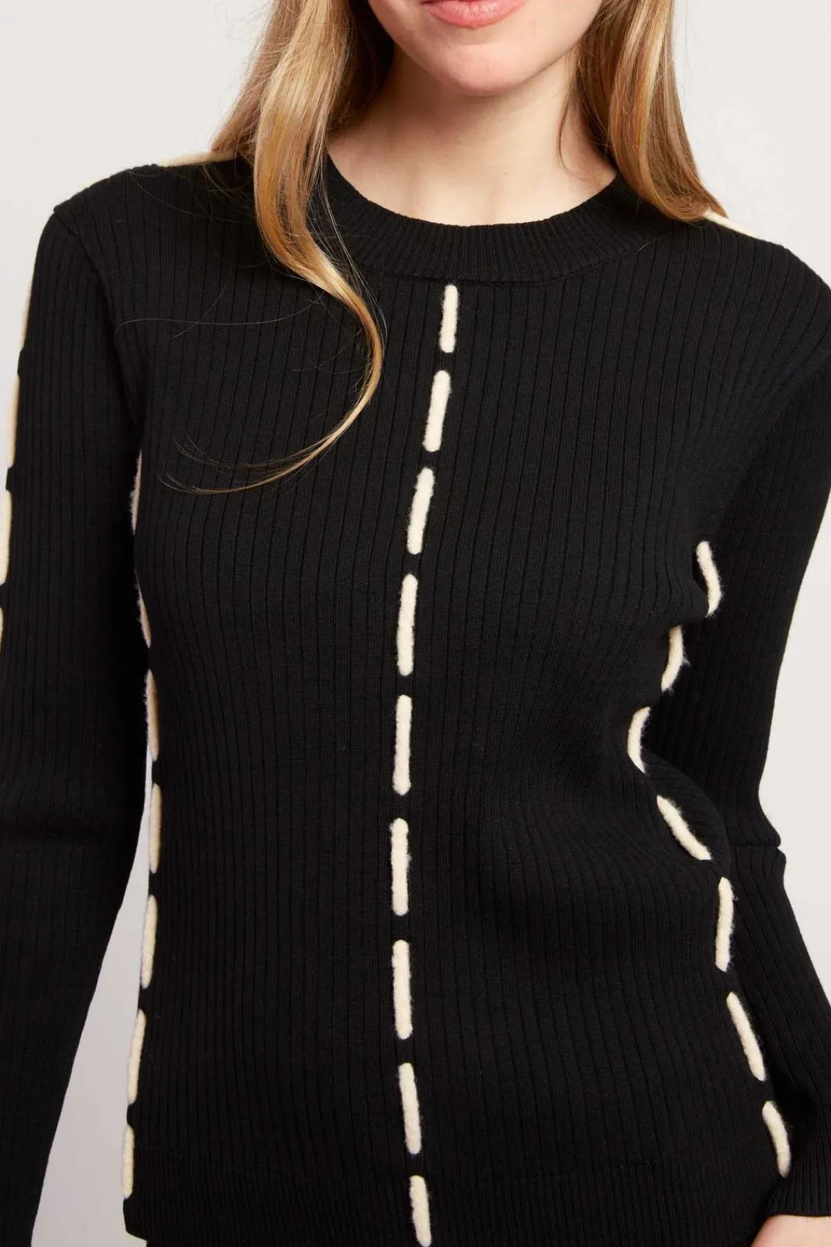 Sale Pull en maille col rond CALYPSO La Maille|Les Gilets, Cardigans & Pulls