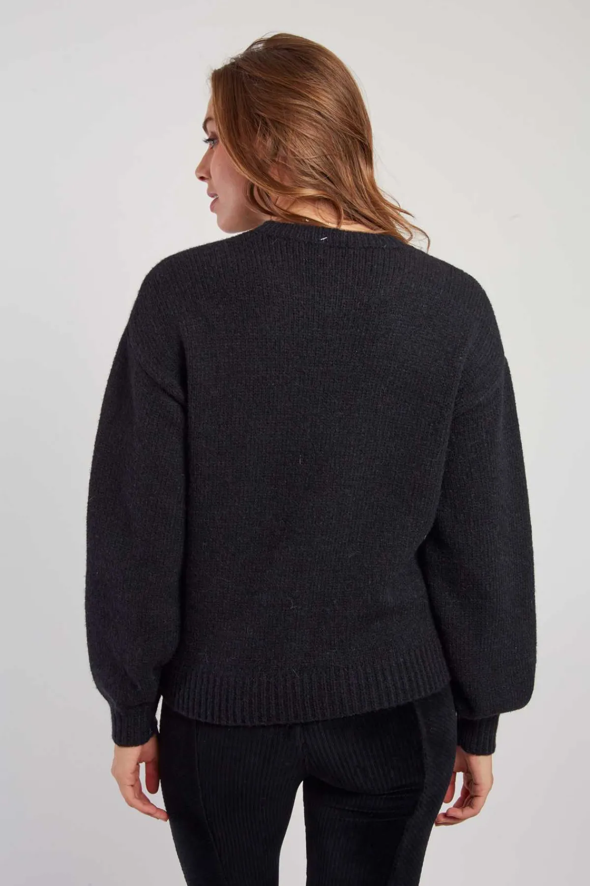 New Pull en maille fine avec fleurs brodées CALENDULA La Maille|Les Gilets, Cardigans & Pulls