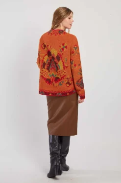 New Pull en maille jacquard à col rond CADIX La Maille|Les Gilets, Cardigans & Pulls