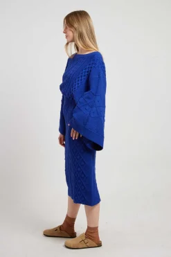 Clearance Pull en maille torsadée manches amples CARIGNAN La Maille|Les Gilets, Cardigans & Pulls