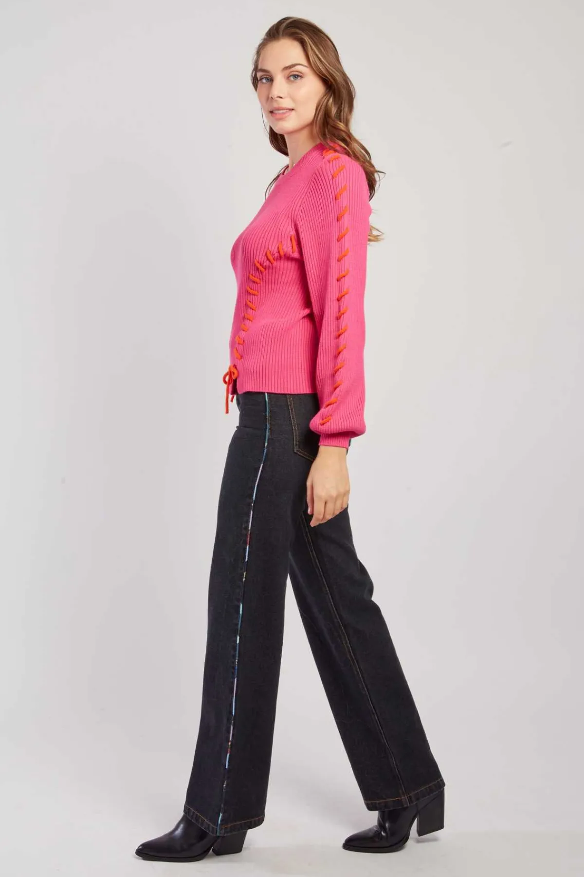 Cheap Pull en maille uni cotelé CARLA La Maille|Les Gilets, Cardigans & Pulls