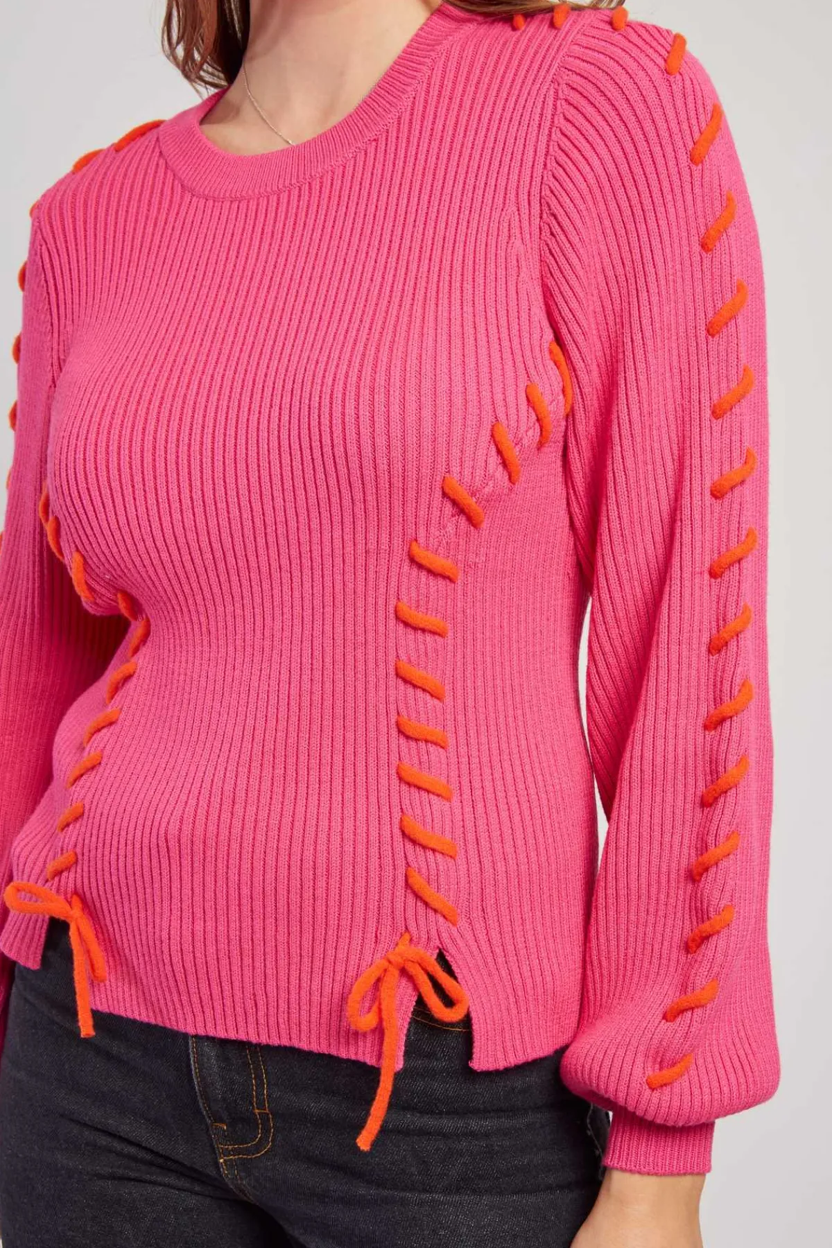 Cheap Pull en maille uni cotelé CARLA La Maille|Les Gilets, Cardigans & Pulls