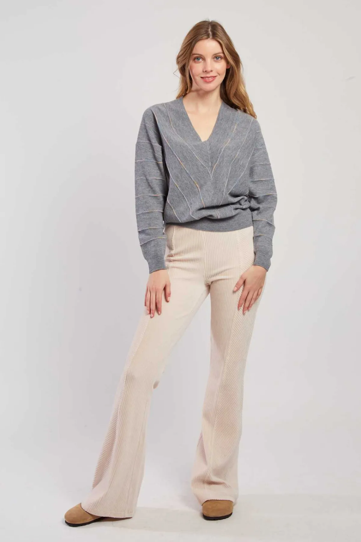 Best Pull manches longues col V CAMERON Les Gilets, Cardigans & Pulls