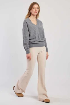 Best Pull manches longues col V CAMERON Les Gilets, Cardigans & Pulls