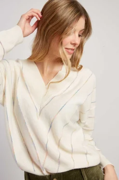 Best Pull manches longues col V CAMERON Les Gilets, Cardigans & Pulls