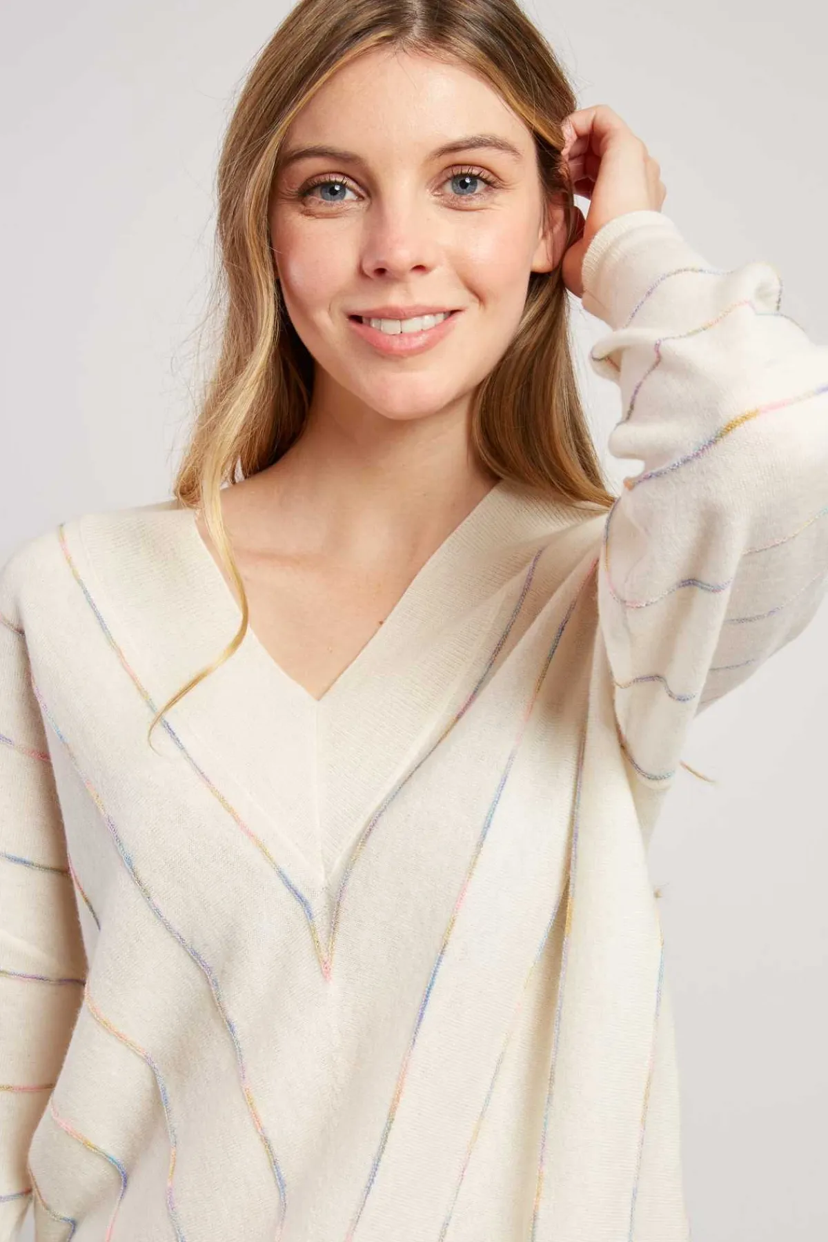 Best Pull manches longues col V CAMERON Les Gilets, Cardigans & Pulls