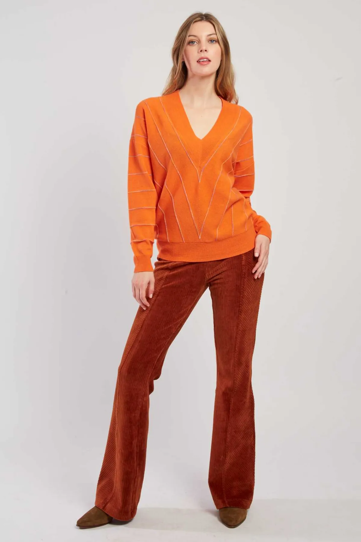 Best Pull manches longues col V CAMERON Les Gilets, Cardigans & Pulls